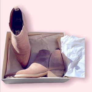 MARC FISHER LTD suede bootie